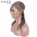 360 Lace Frontal Closure,Deep Curl Wave Virgin Hair 13x4 Lace Frontal Closure With Wig Cap